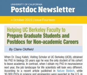 UC Postdoc Newsletter