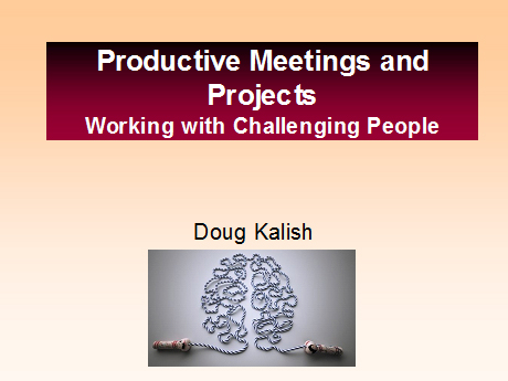 Productive Meetings